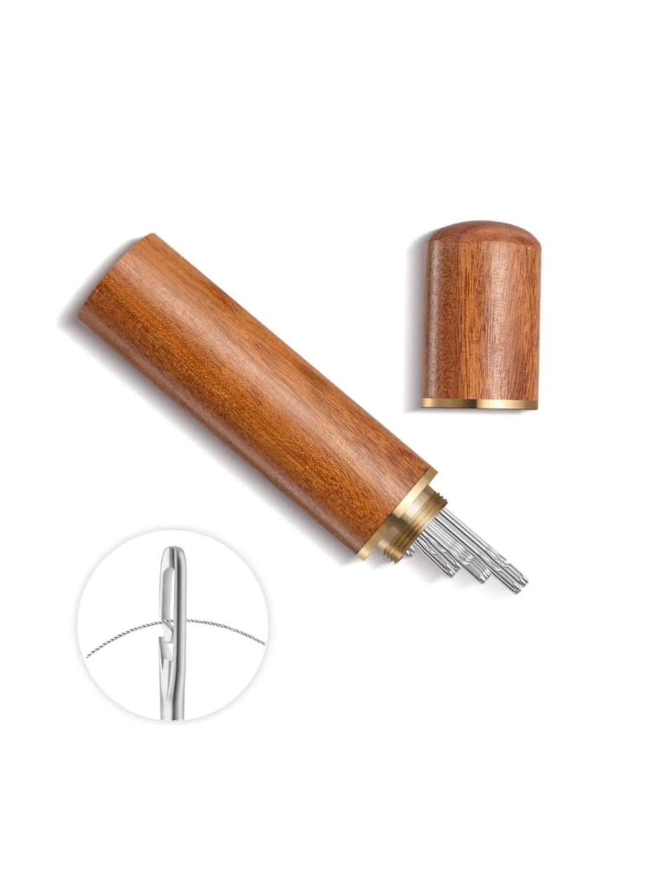 Set de 12 agujas ciegas en estuche 6 medidas